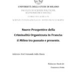 criminalità organizzata in Francia