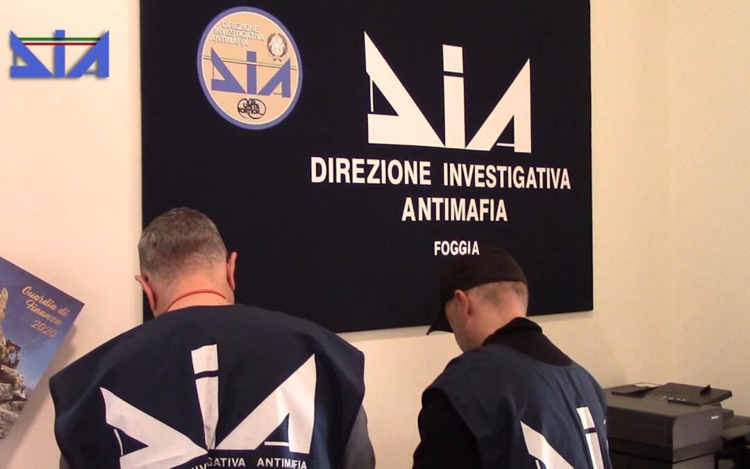 Report DIA, l’espansione dei clan pugliesi oltre i confini della regione